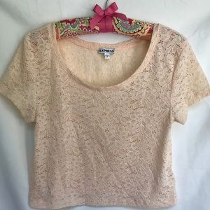Women’s Lace Cropped Top